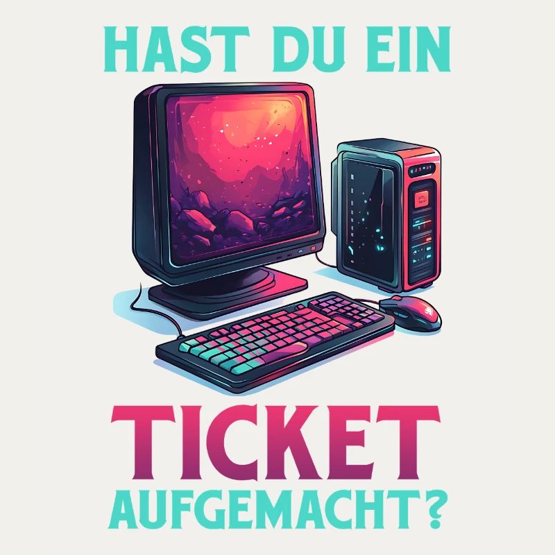 IT Support DID YOU OPEN A TICKET Funny