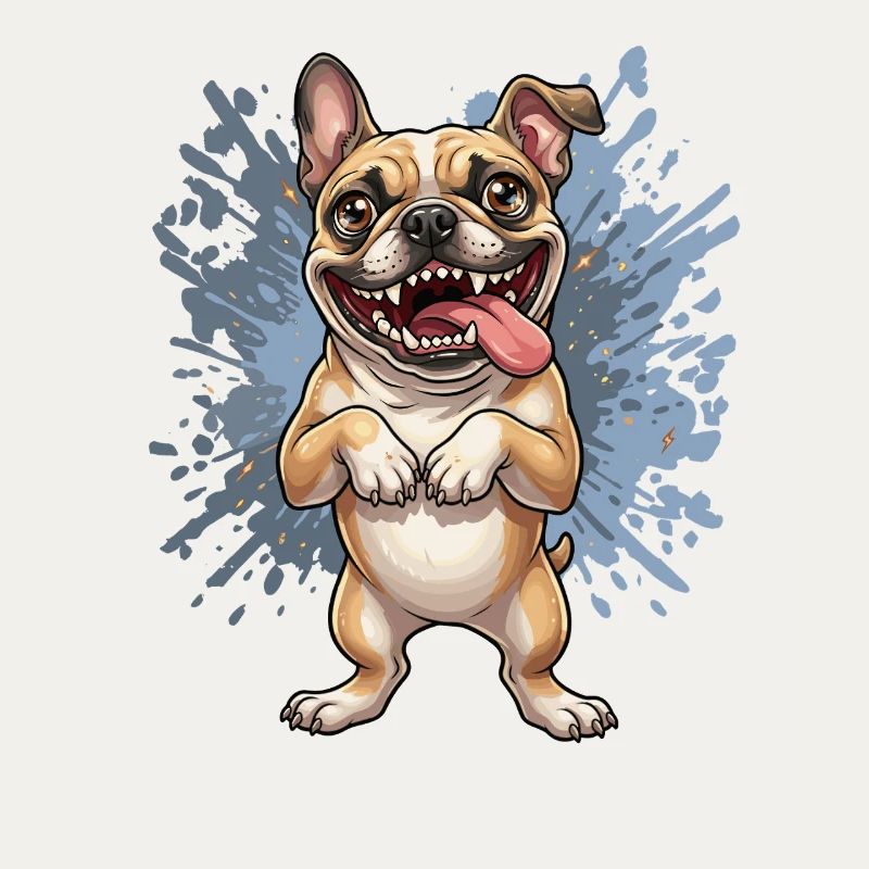 Pug Pose Splash