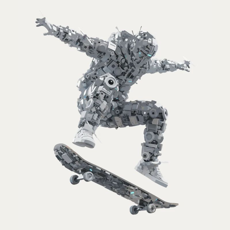 Skateboard Roboter