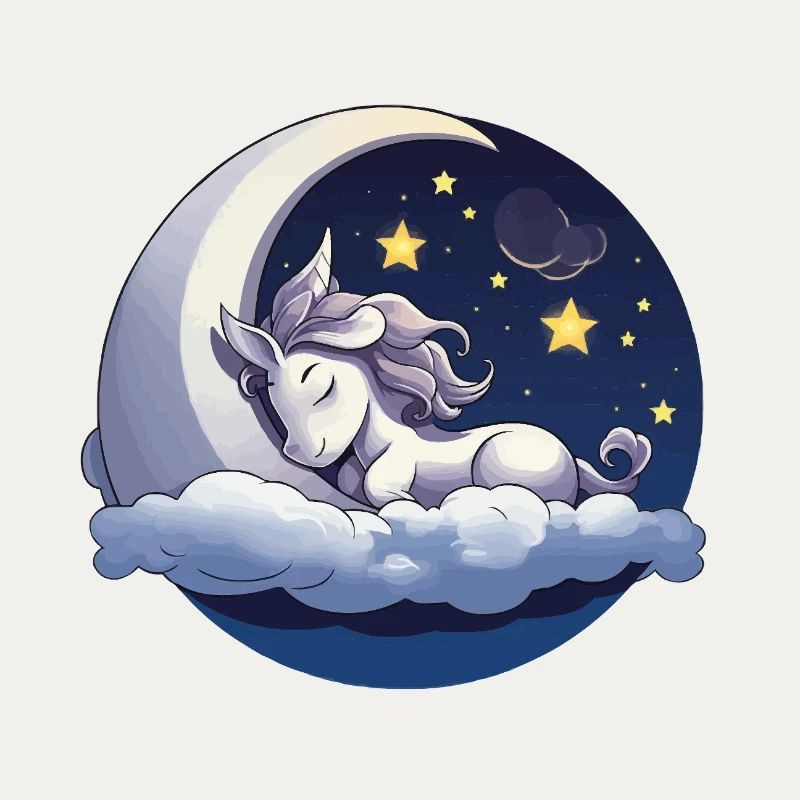 Moondream Unicorn on Cloud