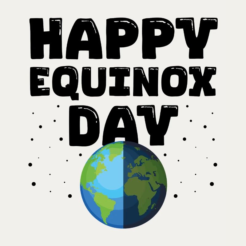 Happy Equinox Day Easter Ostara Pagan Spring