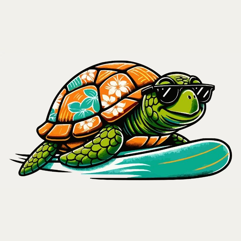 Planche de surf Hawaïenne Turtle