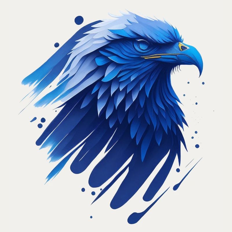 Blauer Adler