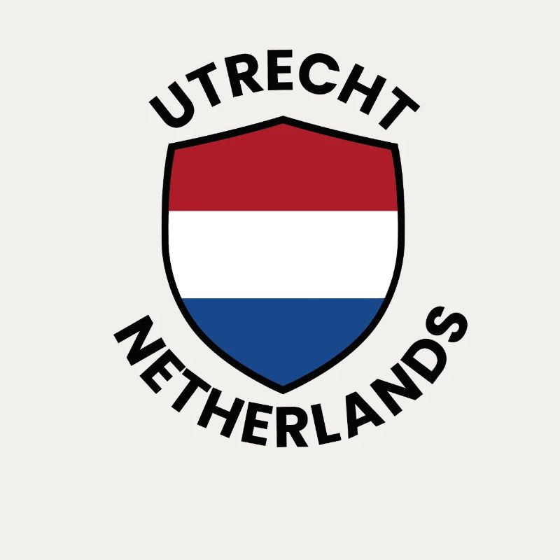 Bouclier d’Utrecht Drapeau des Pays-Bas