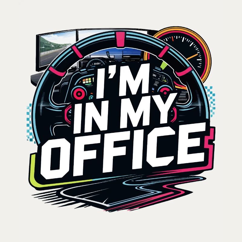 Ich bin in meinem Büro