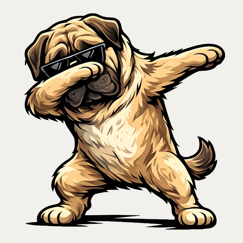Dabbing Mastiff
