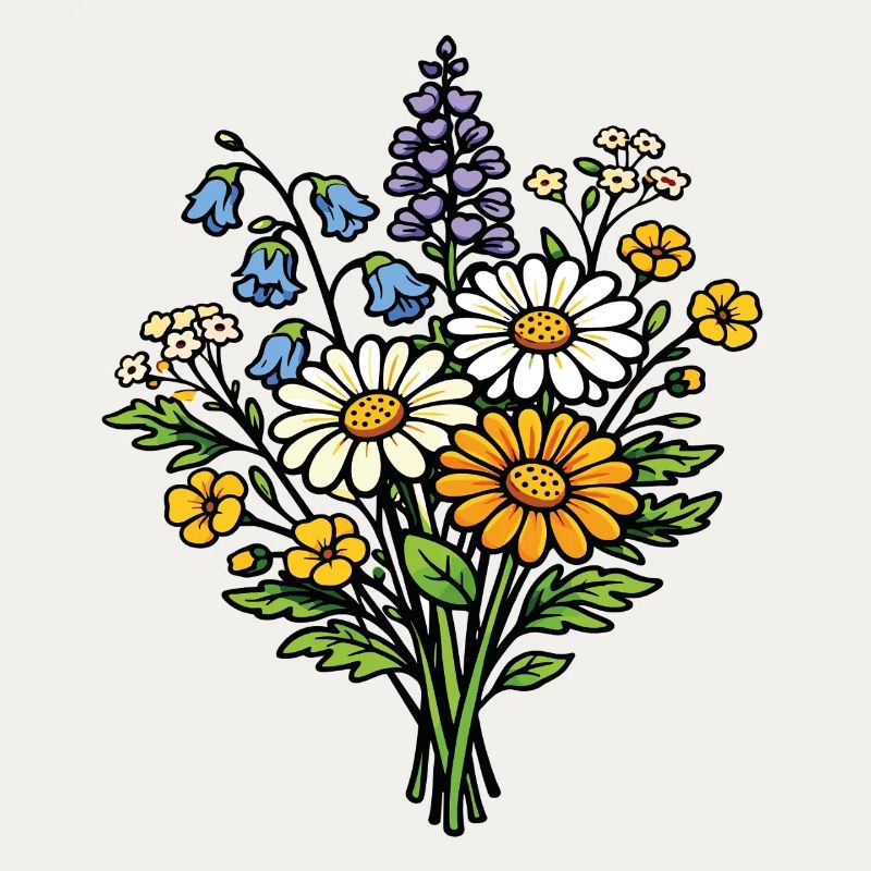 Wildblumenstrauß