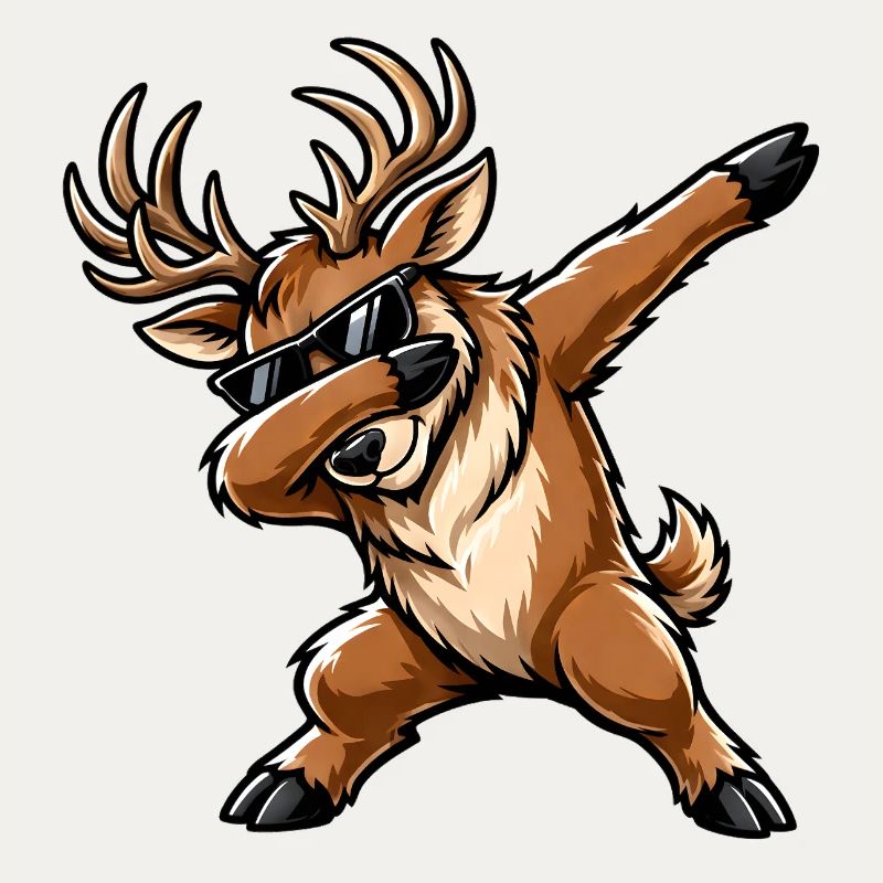 Dabbing Hirsch