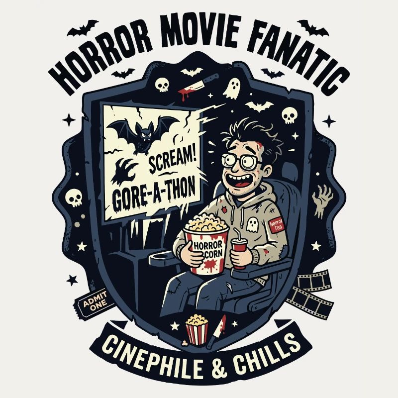 Cinéphile passionné de films d’horreur