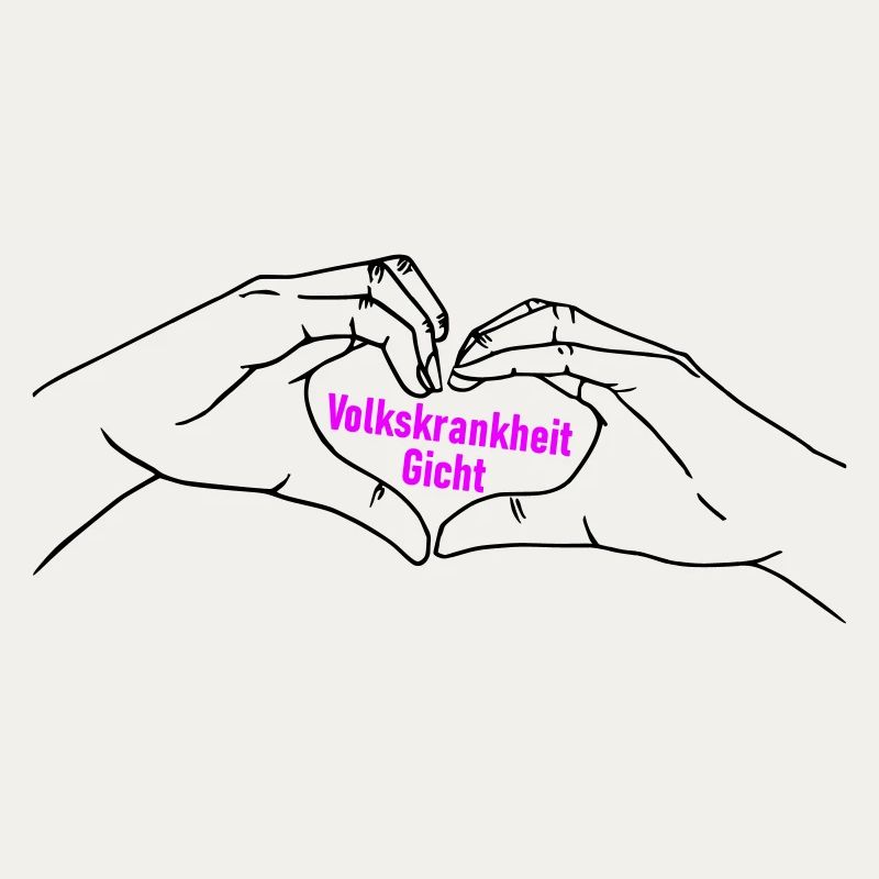 Herz Symbol Gicht