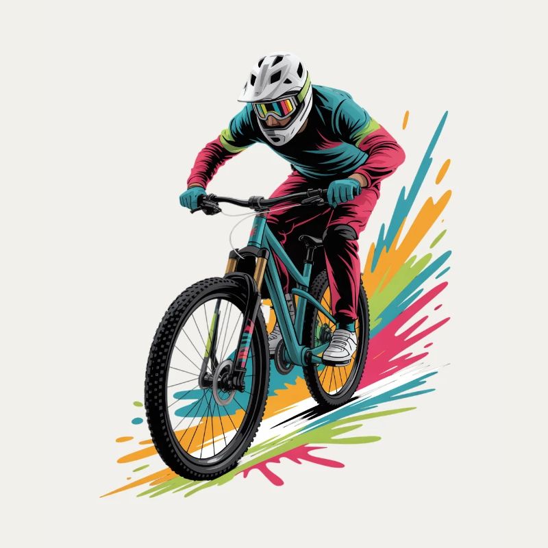 Conception de VTT Coloré pour garçons