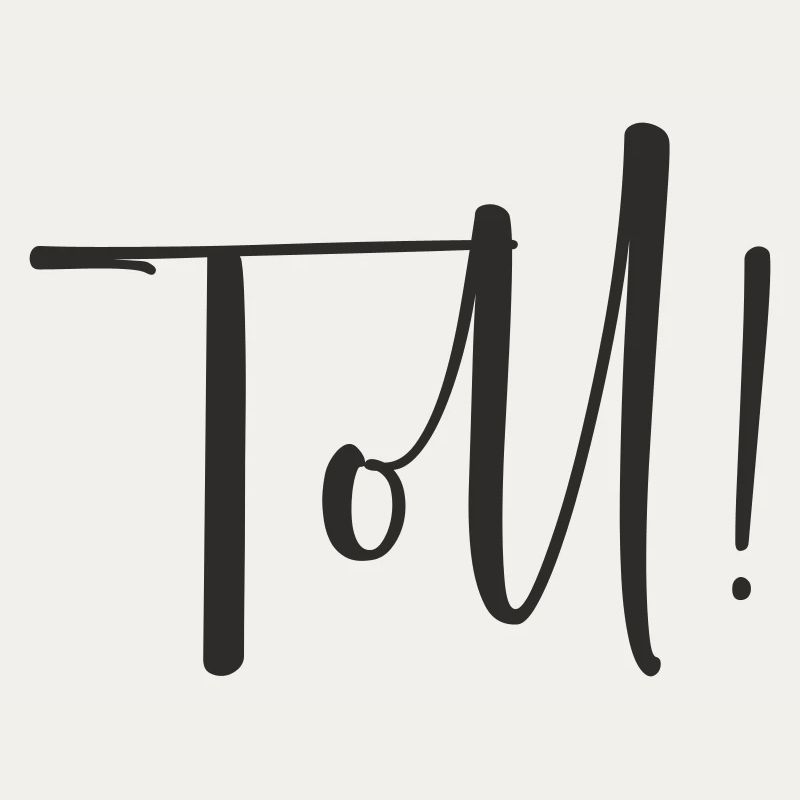 Toll – Calligraphy Textdesign