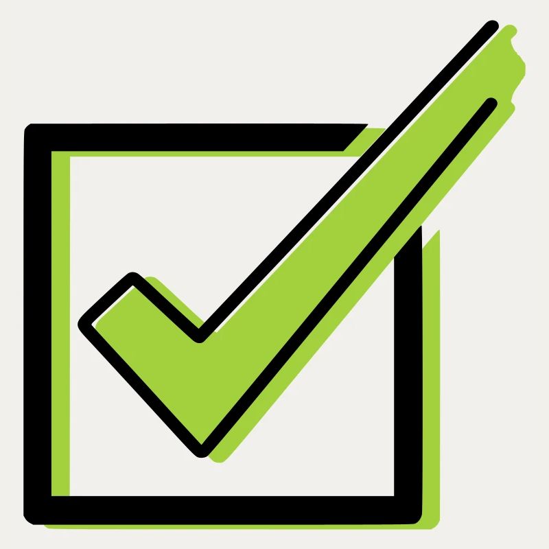 Tick Checklist Box Comic