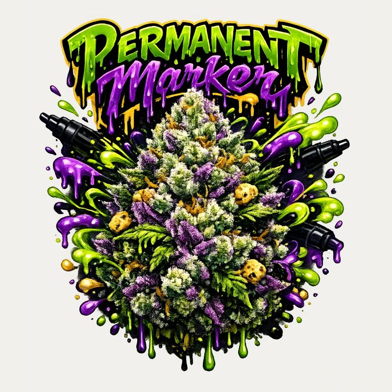 Permanentmarker-Graffiti-Druck