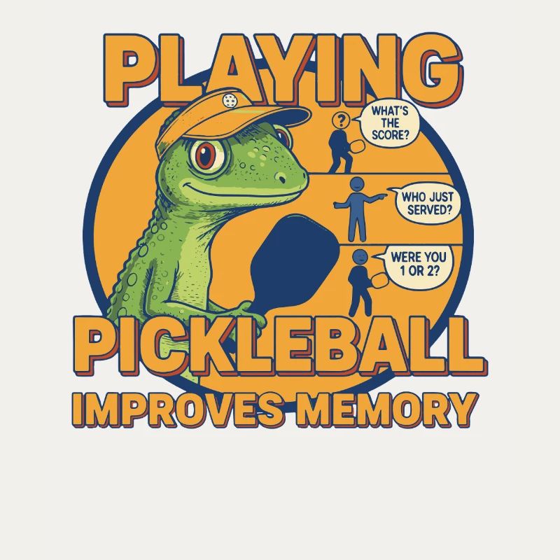 Pickleball Playing Improves Memory Funny Player