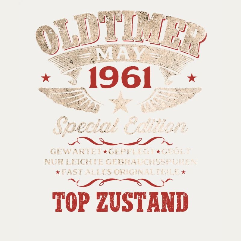 65. Geburtstag Geschenk Mann Oldtimer Mai 1961