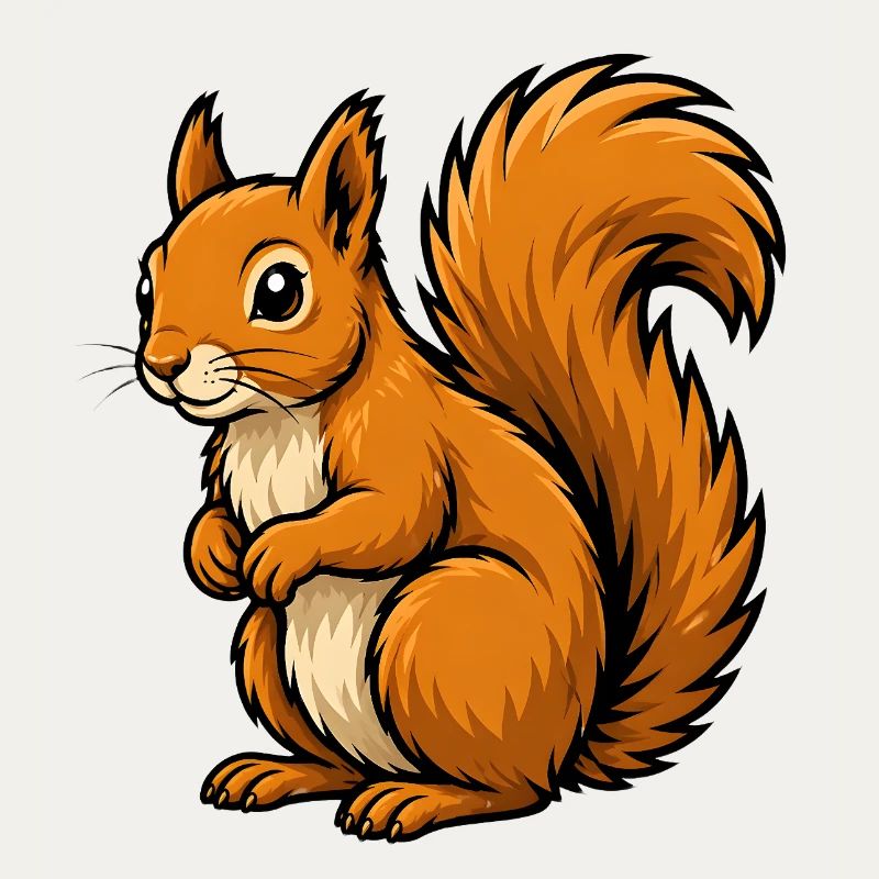 Rotes Eichhörnchen
