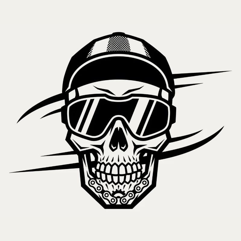 Skull Bicycle VTT VTT Conception de VTT