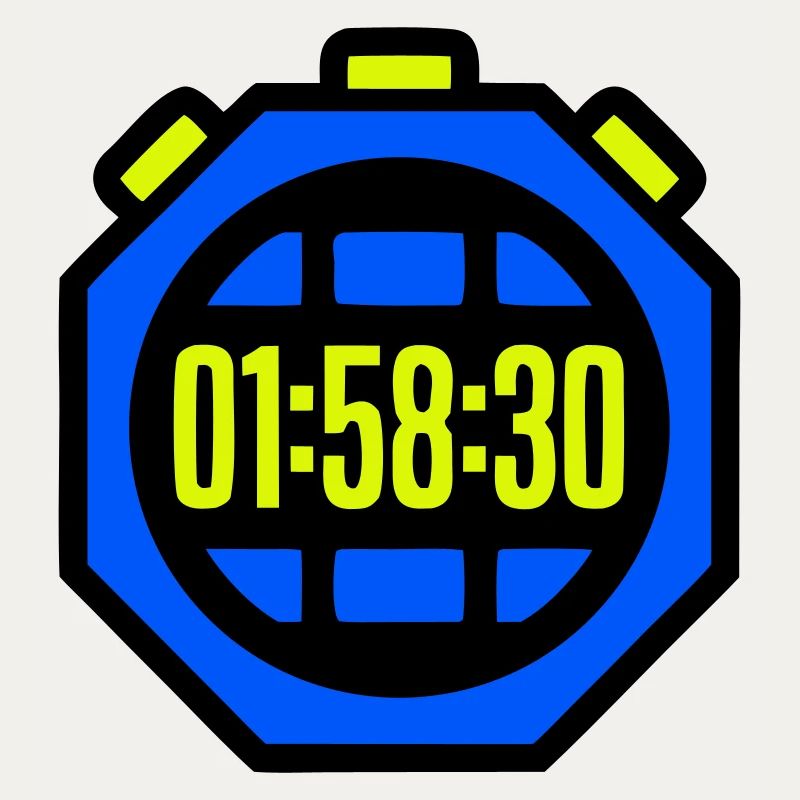 Chronomètre Meilleur Temps Semi-marathon