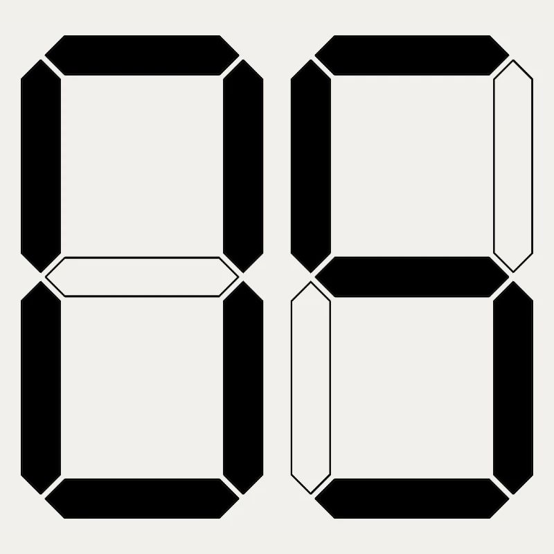 NUMBER 05 Zero Five Birthday Gift Digital