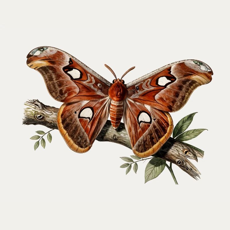 Attacus moth