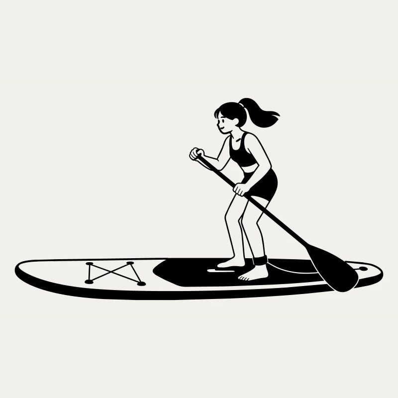 Paddleboard debout