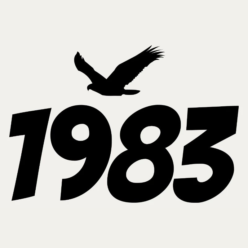 Graphisme Eagle vintage 1983