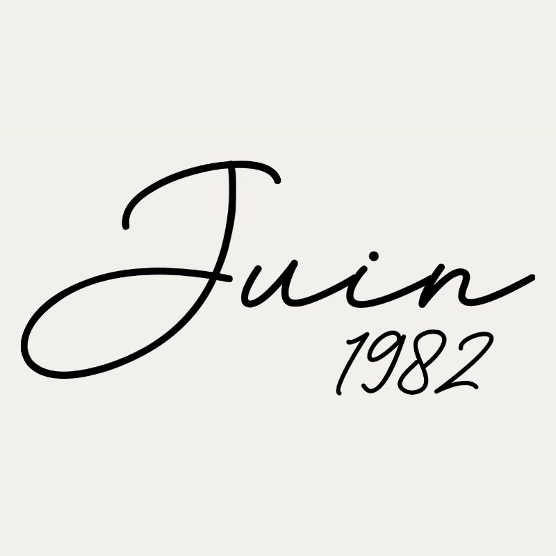 Geburtstag 1982 Juni 1982 Geschenk Juni 1982