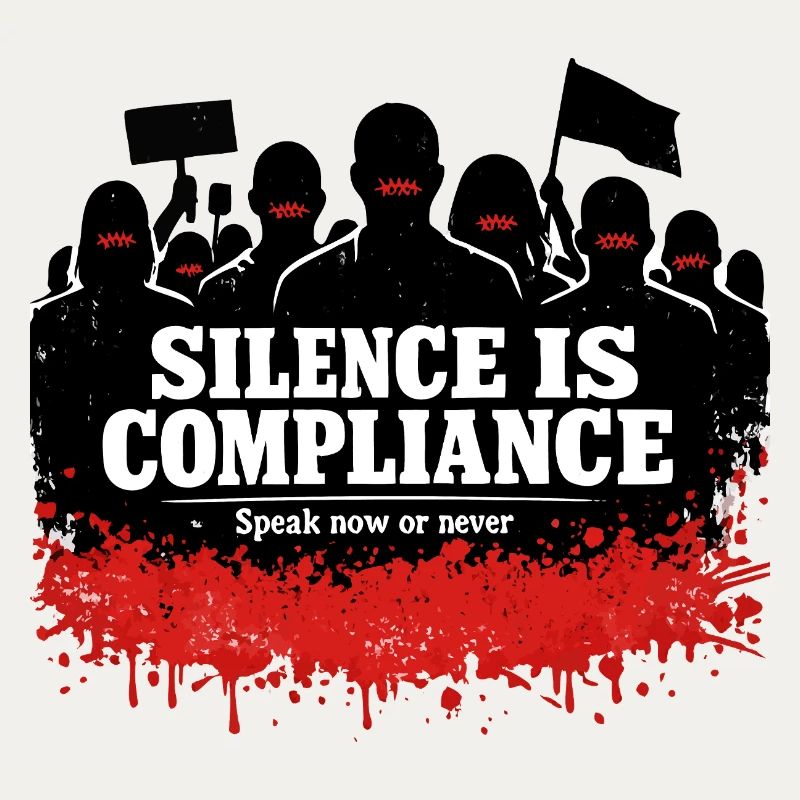 Silence is obedience – speak now
