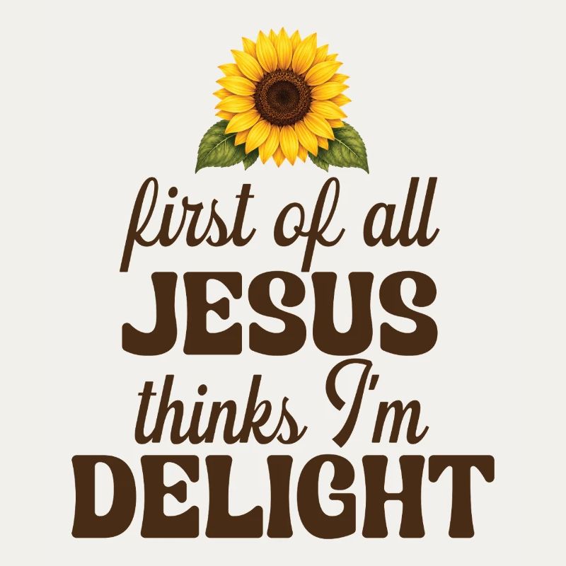 Zunächst einmal denkt Jesus, ich bin eine Freude