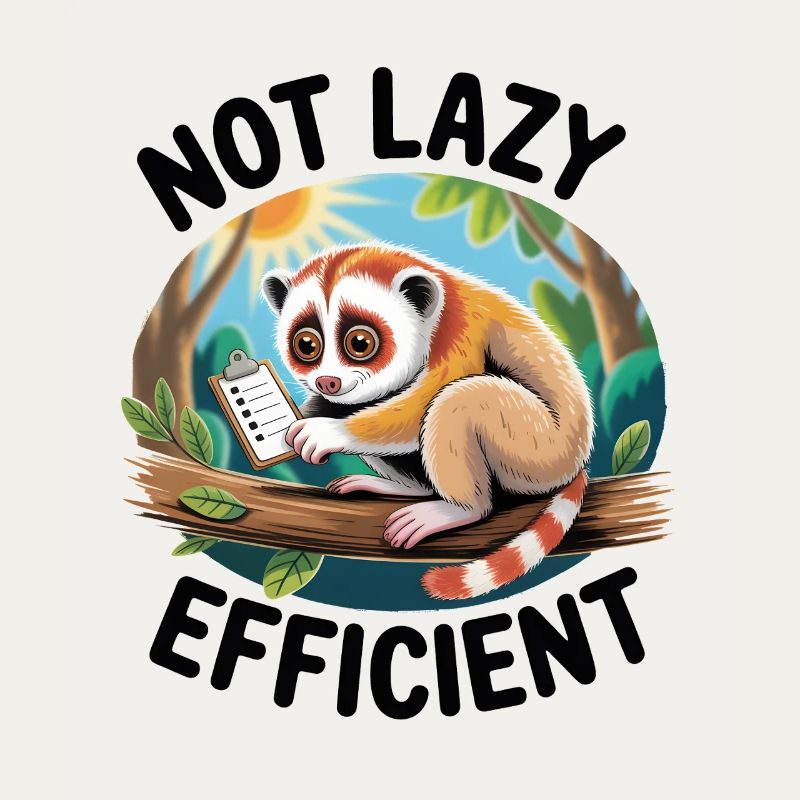 Not lazy | Efficient plum lori