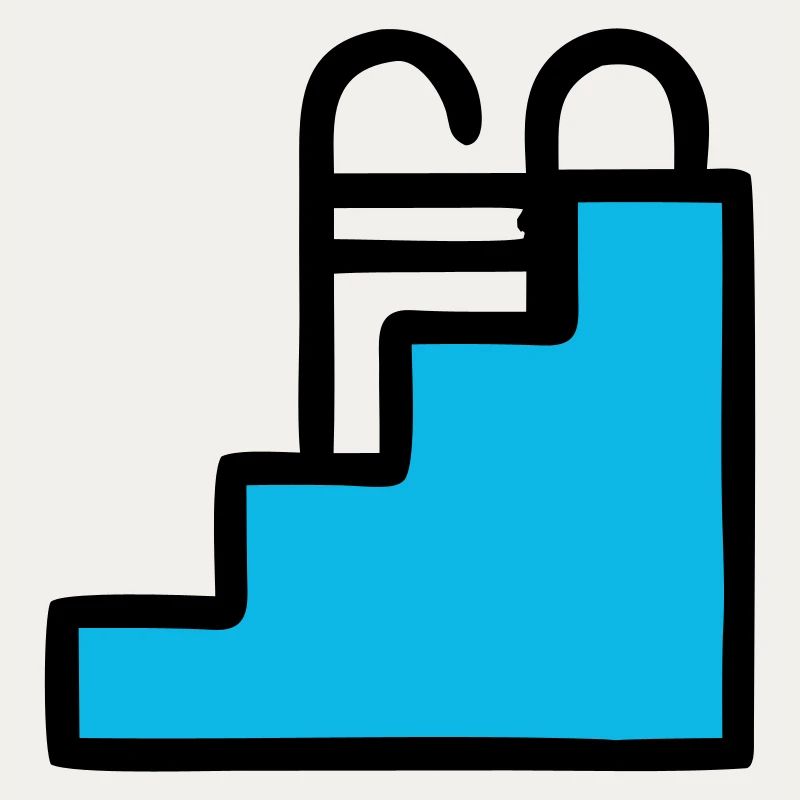  Pool Leiter Schwimmbad Icon