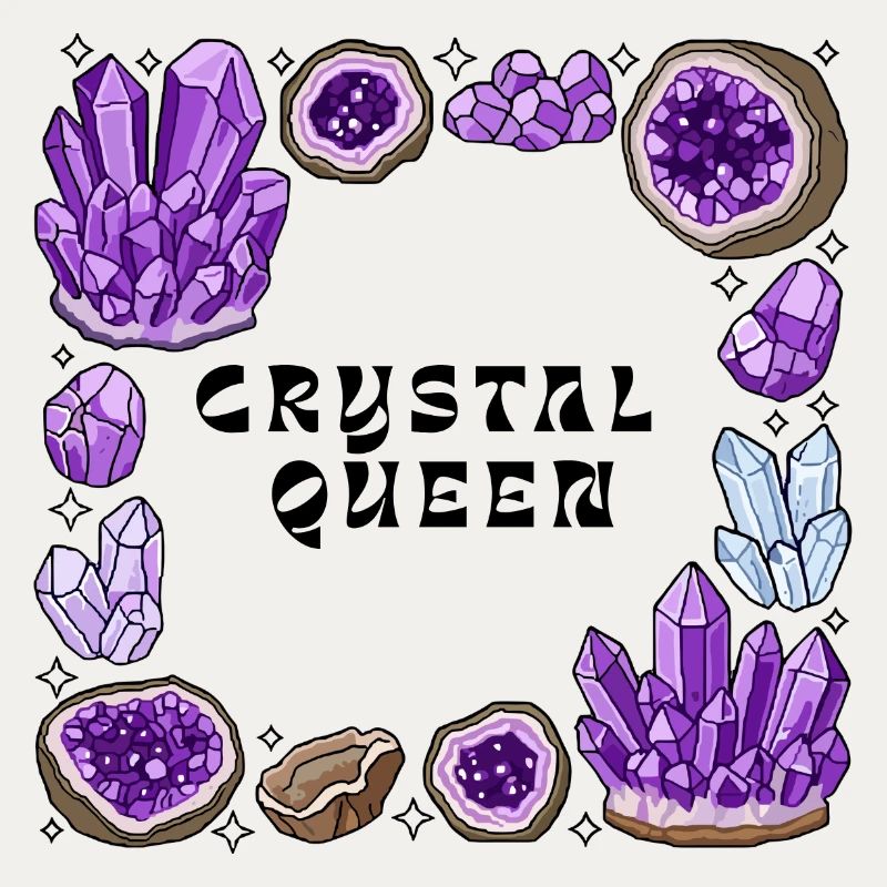 Amnetyst Crystal Geode Circle