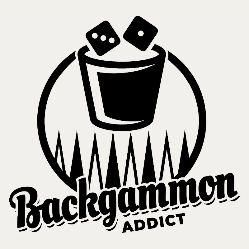Backgammon Addict | Board Game | Gift