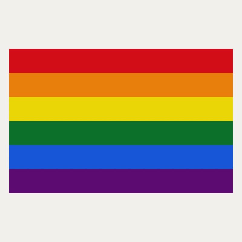 Schwule Regenbogenflagge