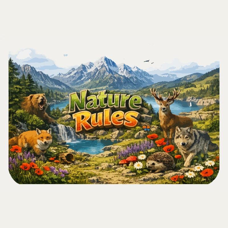 Nature Rules: Animals and Mountains