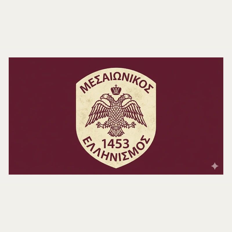 Byzantine Eagle 1453 Emblem