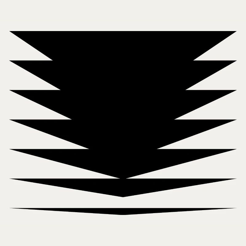 Conception des triangles noirs