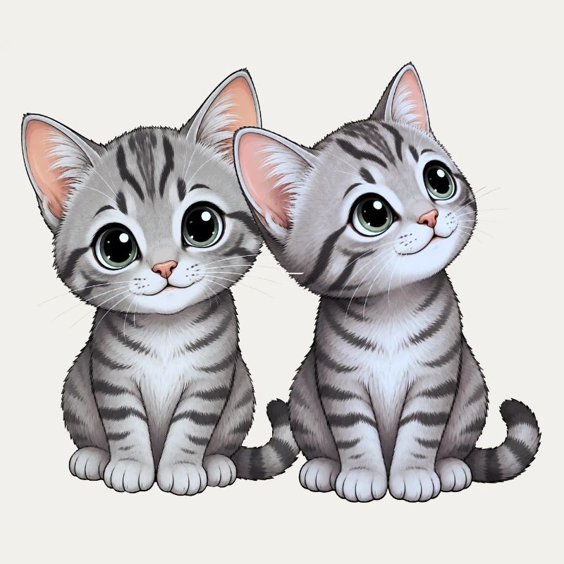 Kitten siblings