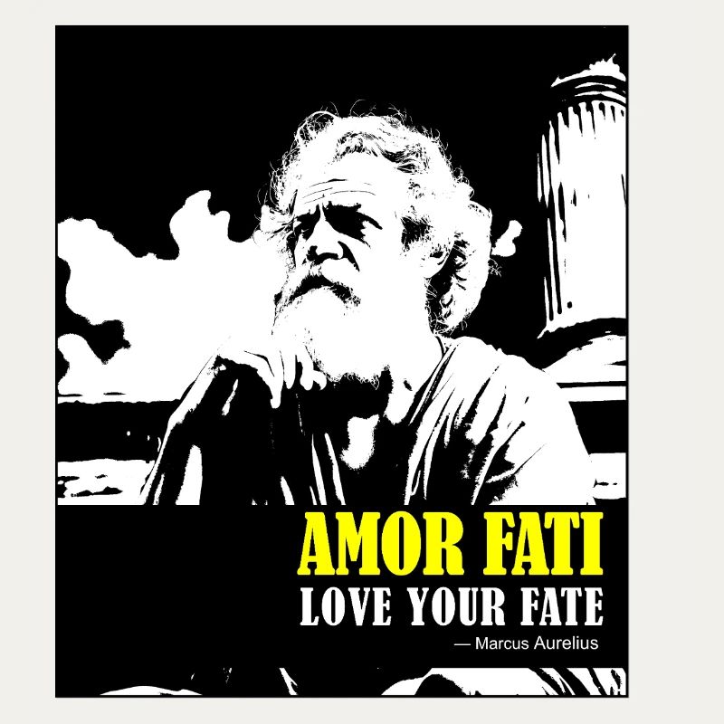 Amor Fati Marcus Aurelius Liebe dein Schicksal