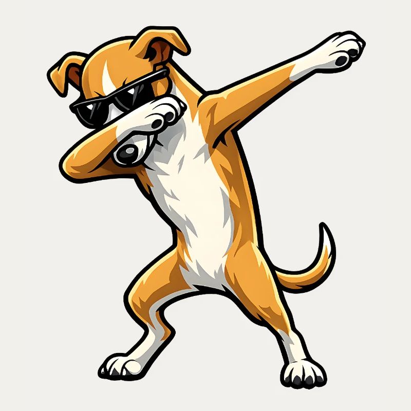 Dabbing Galgo Español
