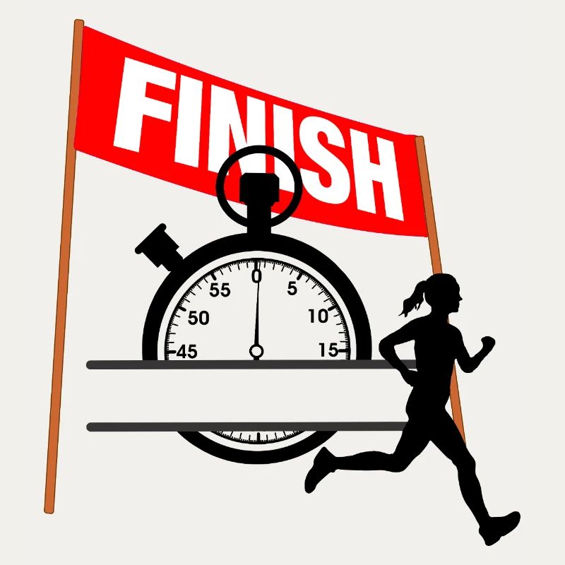 Temps d’arrivée des coureuses – Record de la course