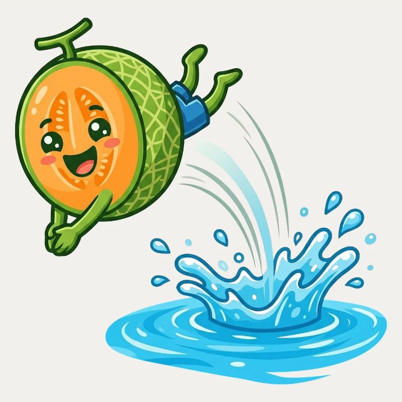 Éclaboussures de pastèque, ambiances de piscine d’été, mesdames