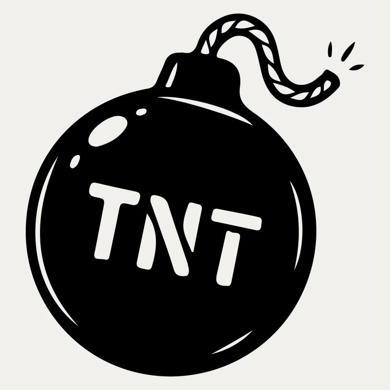 Symbole TNT de la bombe