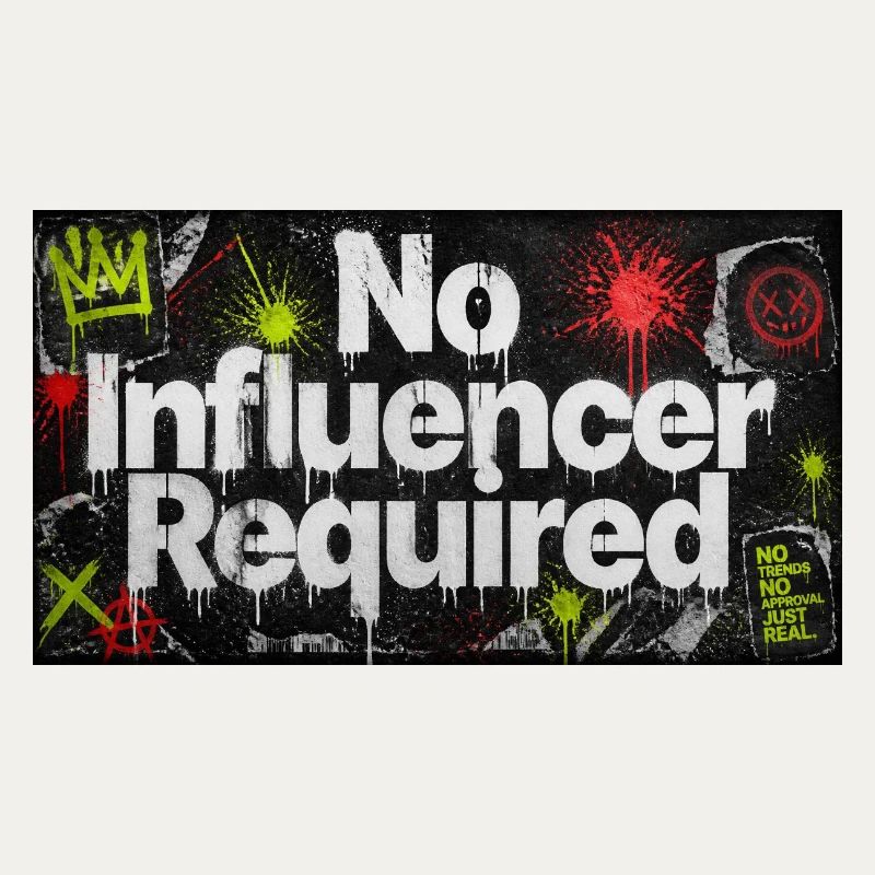 Aucun influenceur requis