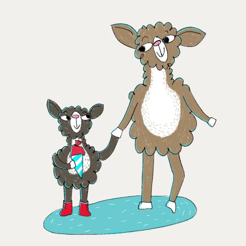 Lama Einschulung