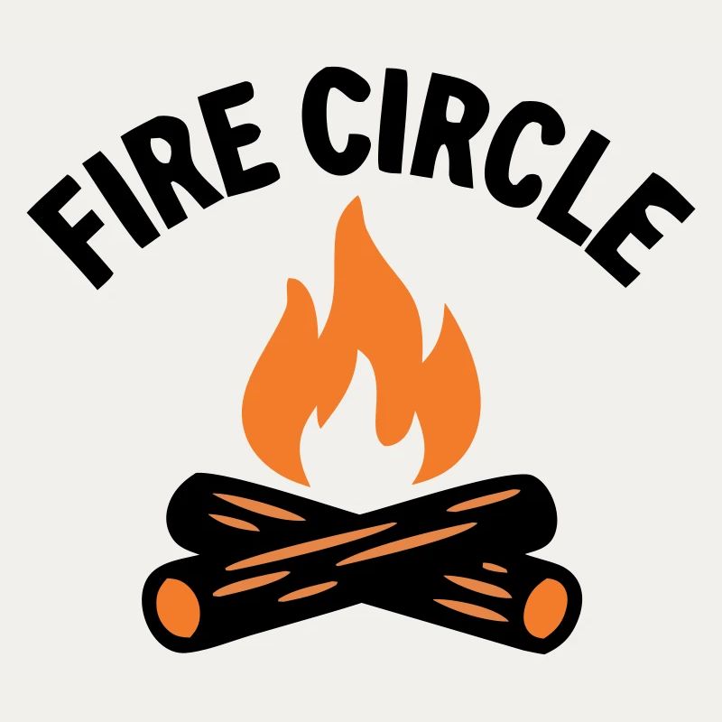 Campfire Fire Pit Camping Boy Scout
