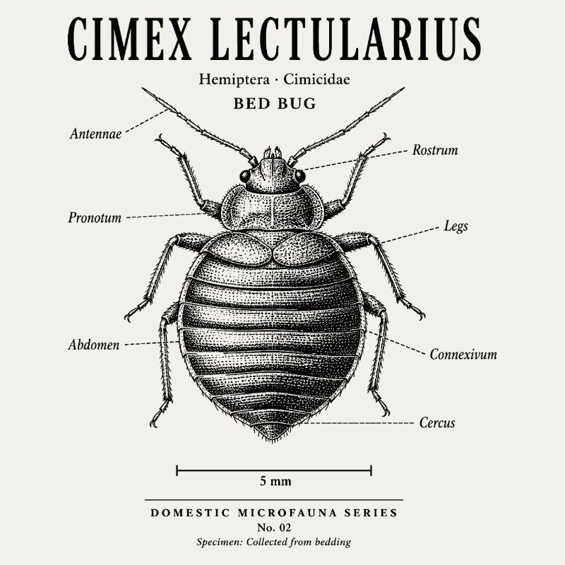 Bed Bug – Domestic Microfauna No. 02