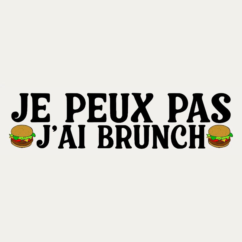 je peux pas j'ai brunch