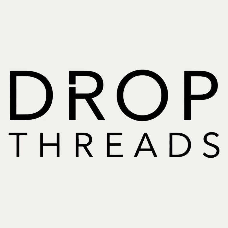 Drop Threads: Minimalist Typography